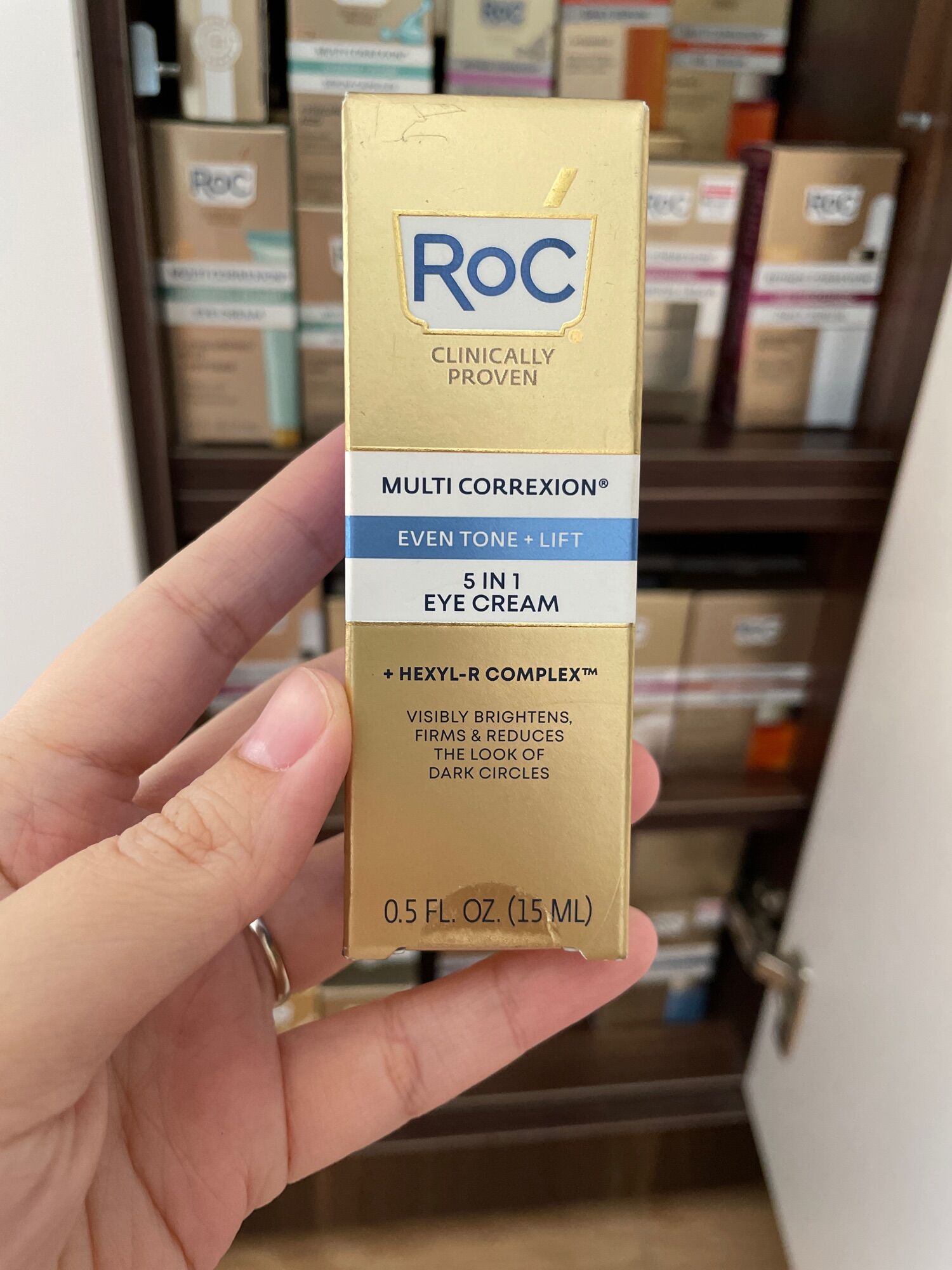 Kem dưỡng mắt RoC Multi Correxion 5 In 1 Eye Cream 15ml