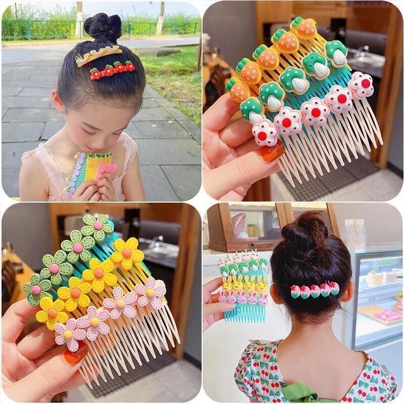 Cài Xược Tóc Mái Cho Bé Hình Hoa Quả