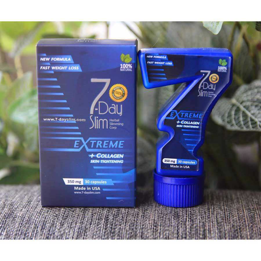   SIÊU PHẨM VIP CỰC MẠNH  Giảm cân 7 Day Slim dành riêng cho cơ địa chài lỳ ,mỡ cứng lâu năm khó giảm 