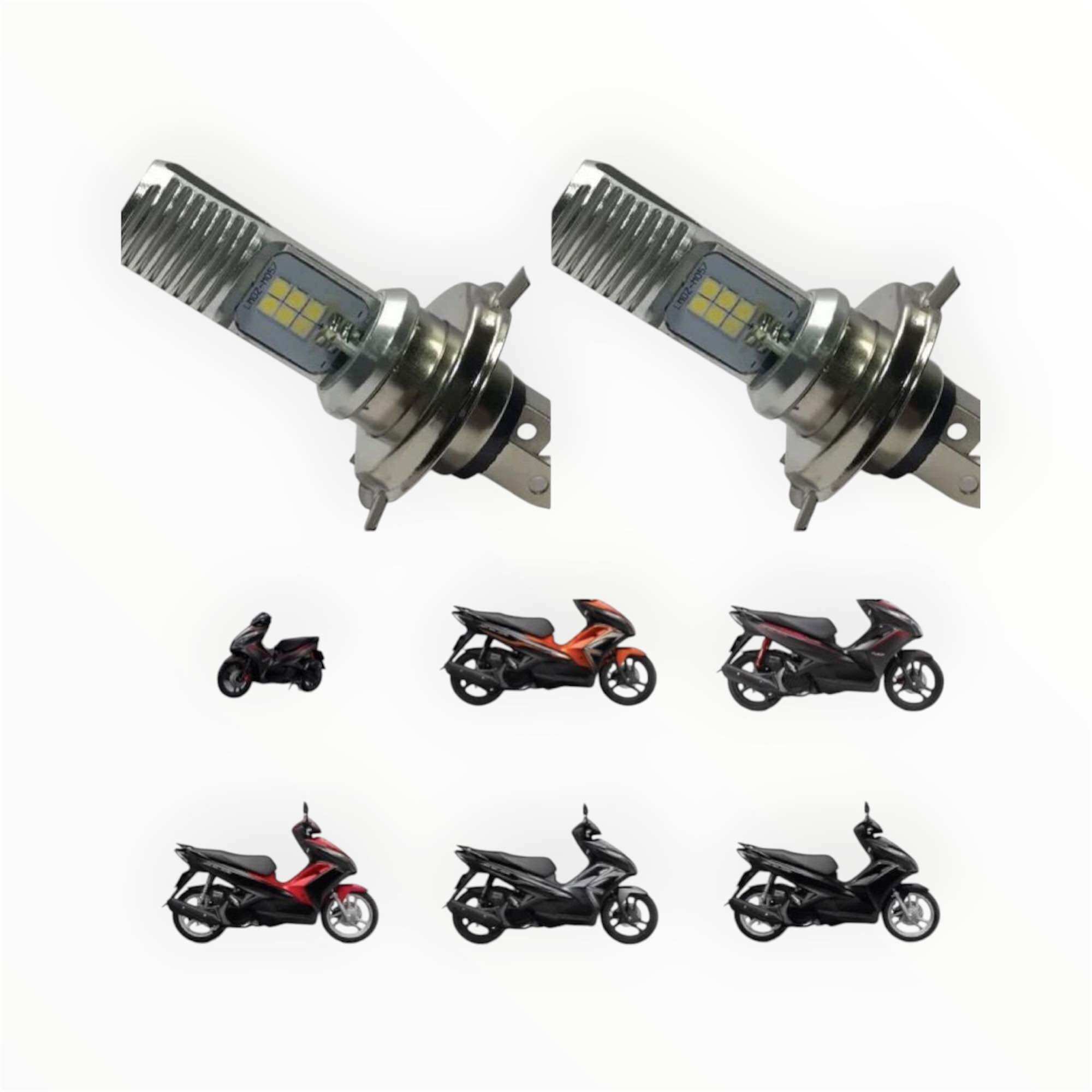 Bộ 2 bóng led cho xe Air blade 2013/2014/2015 (125cc) siêu sáng (2 bóng)