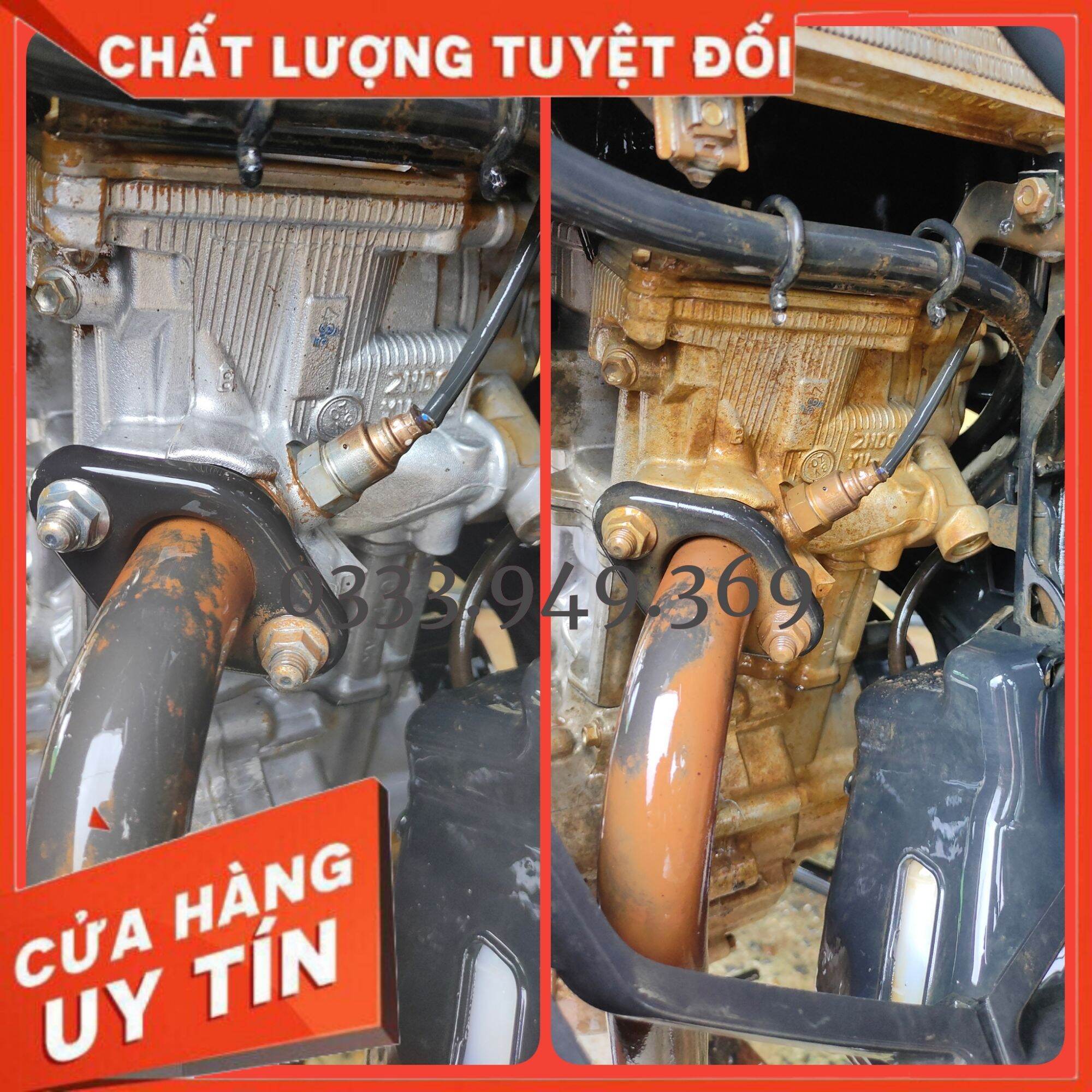 [TẶNG KÈM VÒI XỊT]Combo 3 chai dung dịch tẩy rửa đầu bò lốc máy