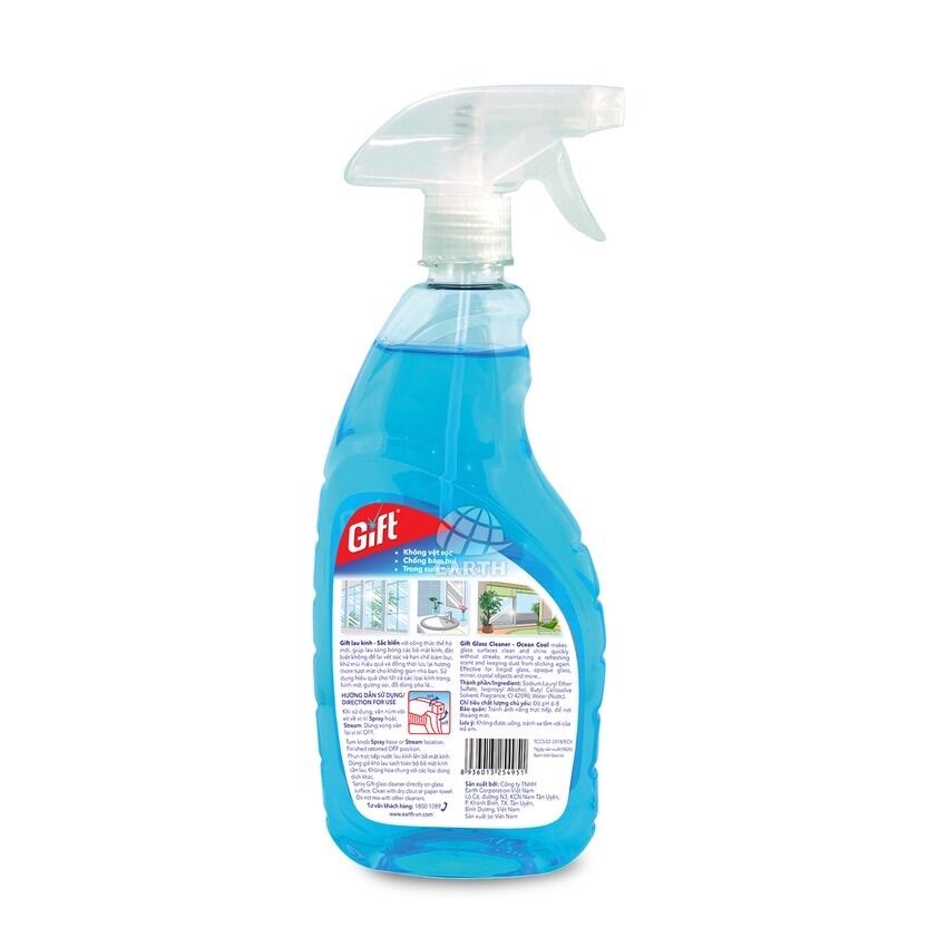 Nước lau kính sắc biển Gift 580ml