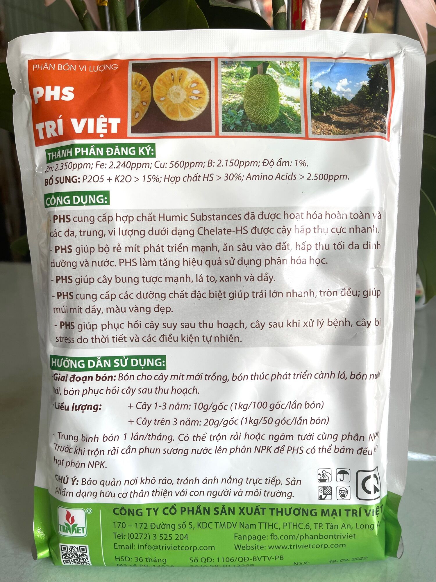 PHS TRÍ VIỆT- Dùng cho Mít