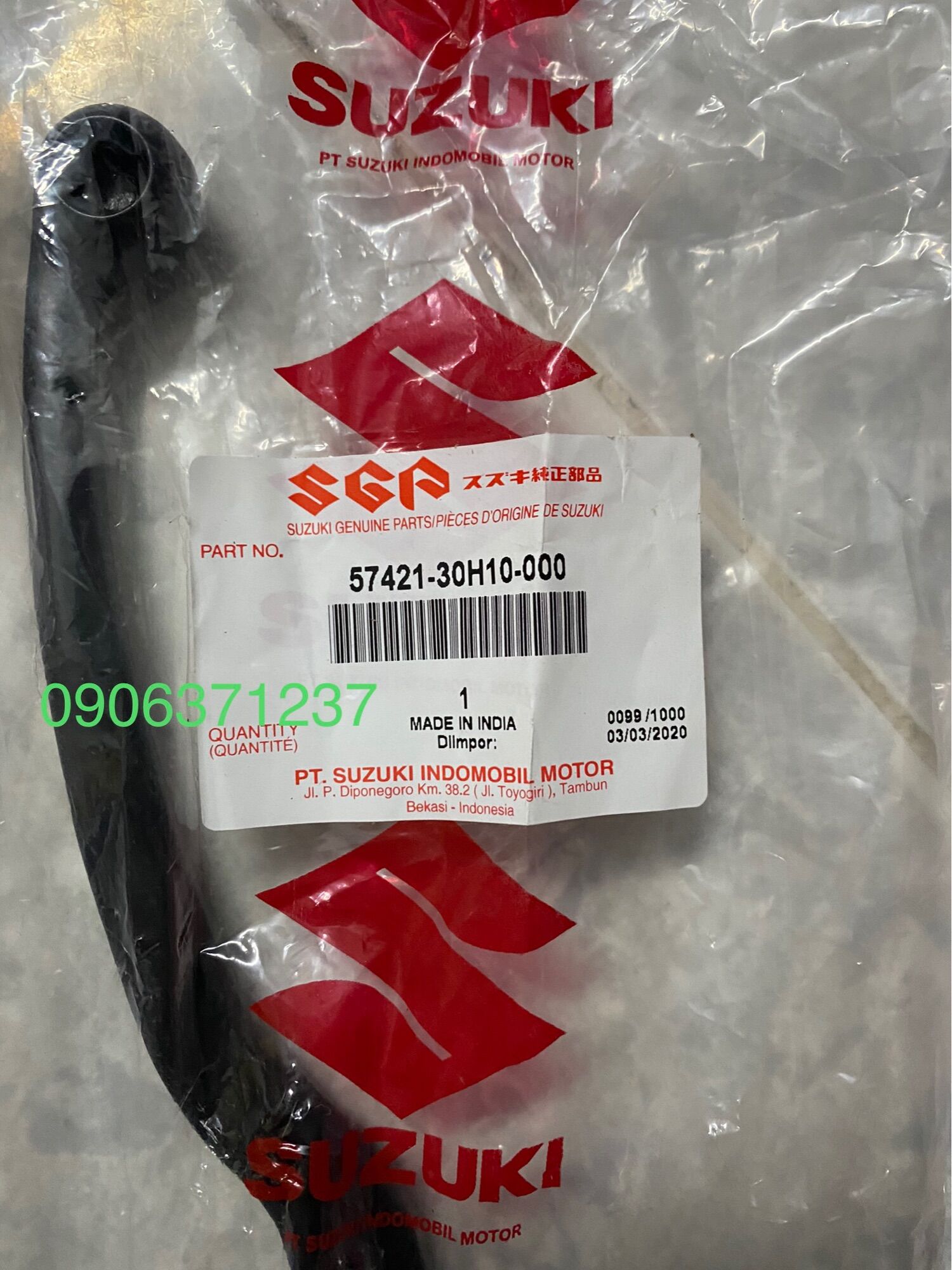 Tay thắng xe Raider/ Satria Zin hãng