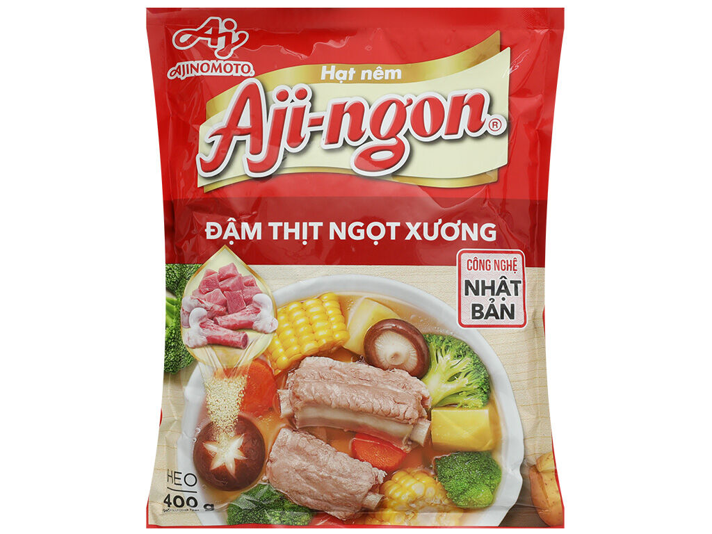 Hạt nêm vị heo Aji-ngon gói 900g