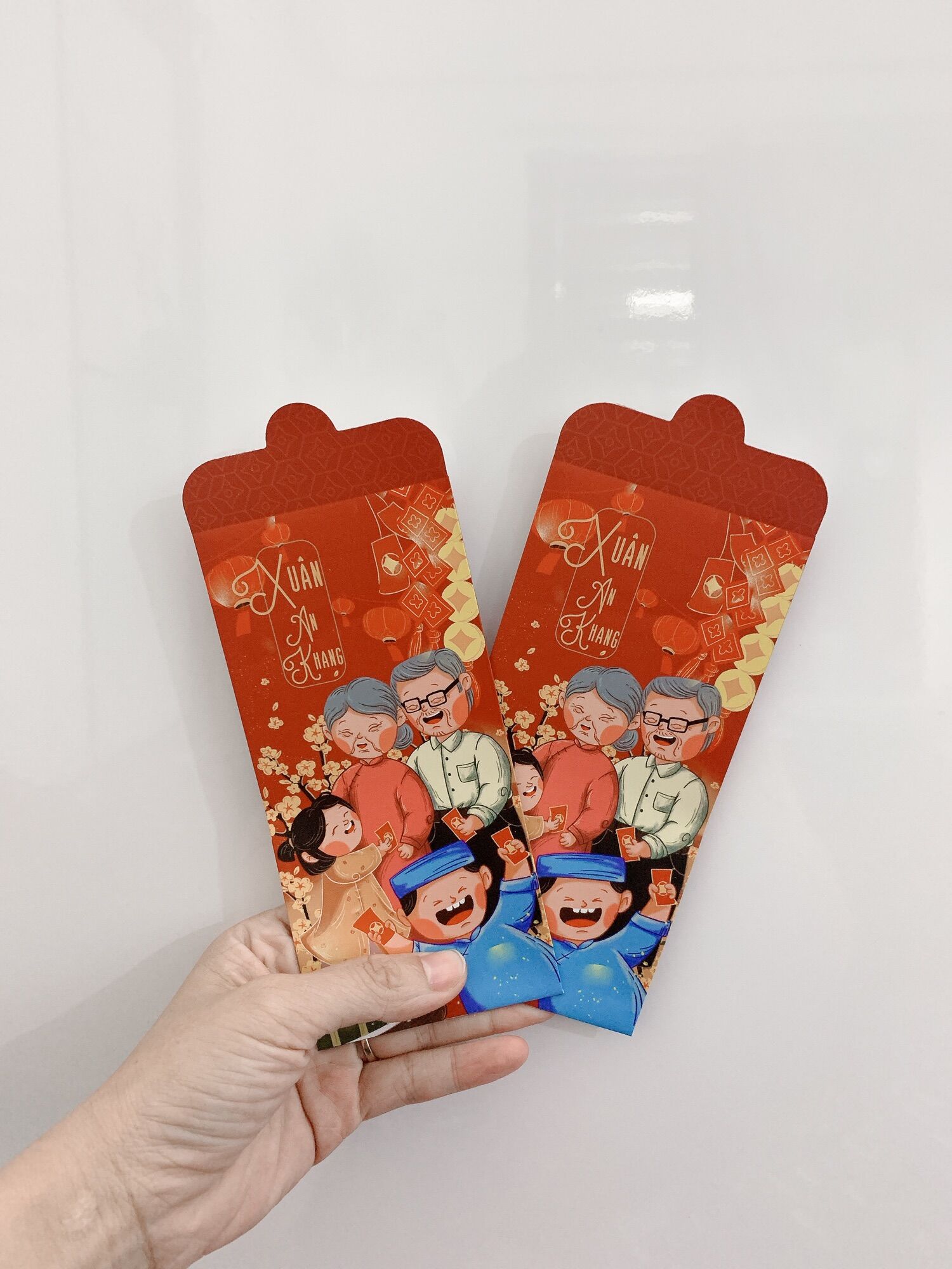 Combo 10 bao lì xì Xuân An khang
