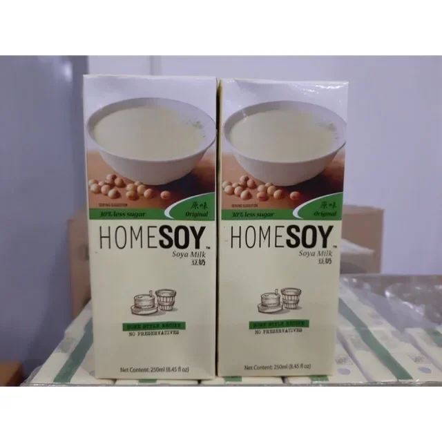 Sữa đậu nành Homesoy - Thùng 24hộpx250ml