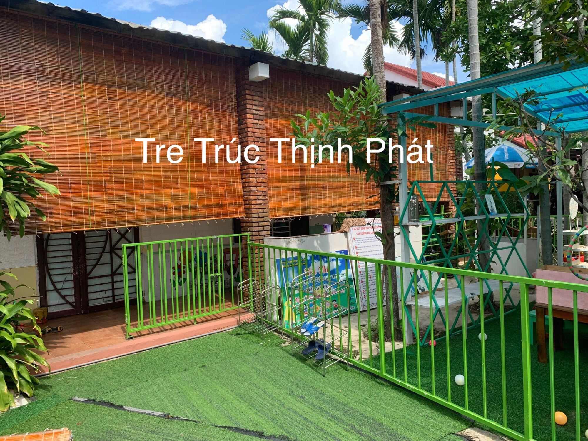 Mành tre che nắng mưa Ngoài Trời giá xưởng, mành tre nứa đỏ làm trần Giá Siêu Rẻ.