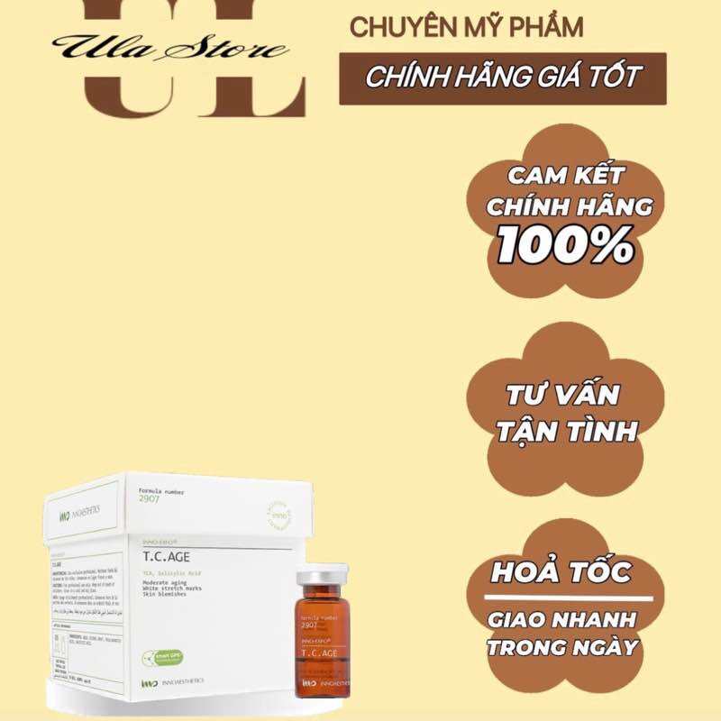 [Lọ Chiet và Fullsize]Tinh Chất PEEL Cải Thiện Sẹo Rỗ -Giảm Mụn TCA Inno