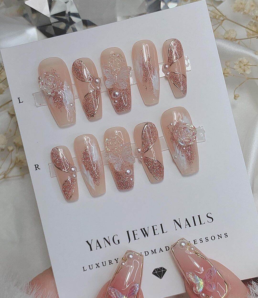 Nailbox thiết kế màu thạch nhũ - 1