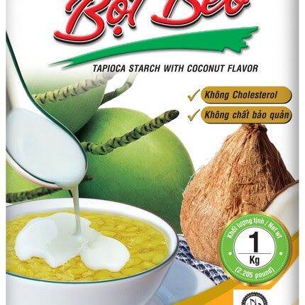 Bột béo nấu chè, làm kem, xôi hiệu tài ký gói 1kg