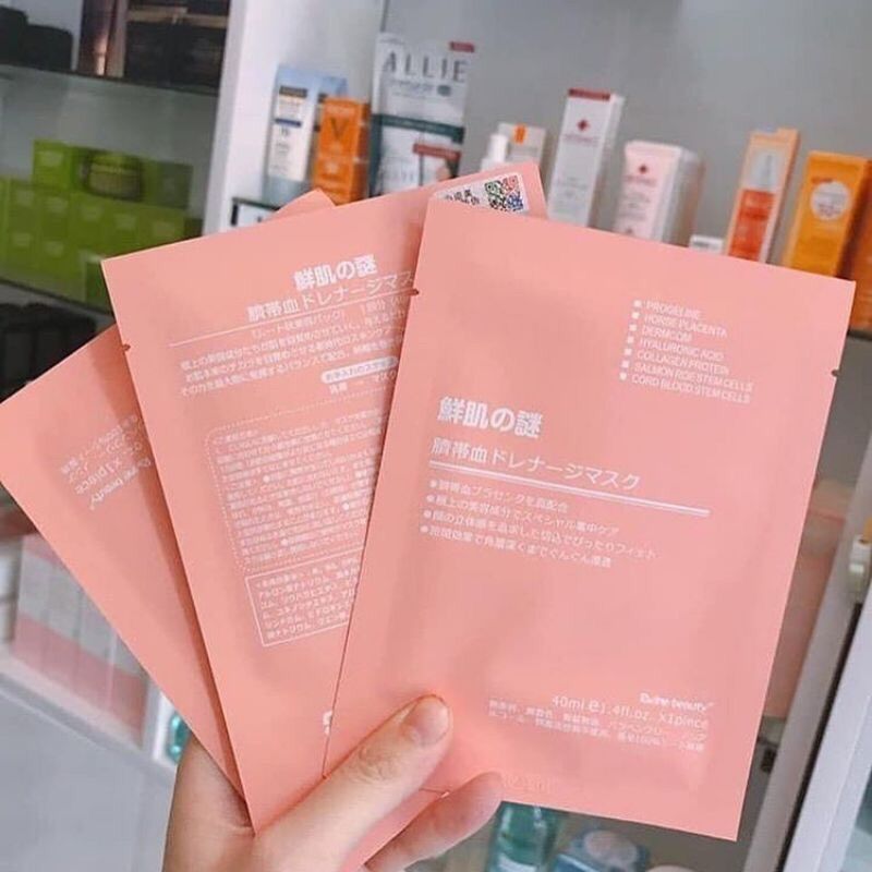 1 miếng Mặt nạ nhau thai cừu Nhật Bản
