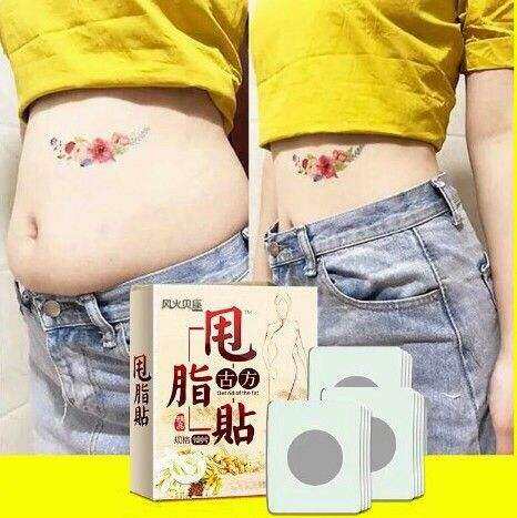 Combo 40 Miếng Dán Rốn Tan Mỡ Giảm Cân , Đốt Cháy Mỡ Thừa Siêu Tốc