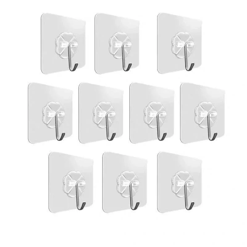 Móc dán tường treo đồ siêu dính siêu chắc trong suốt