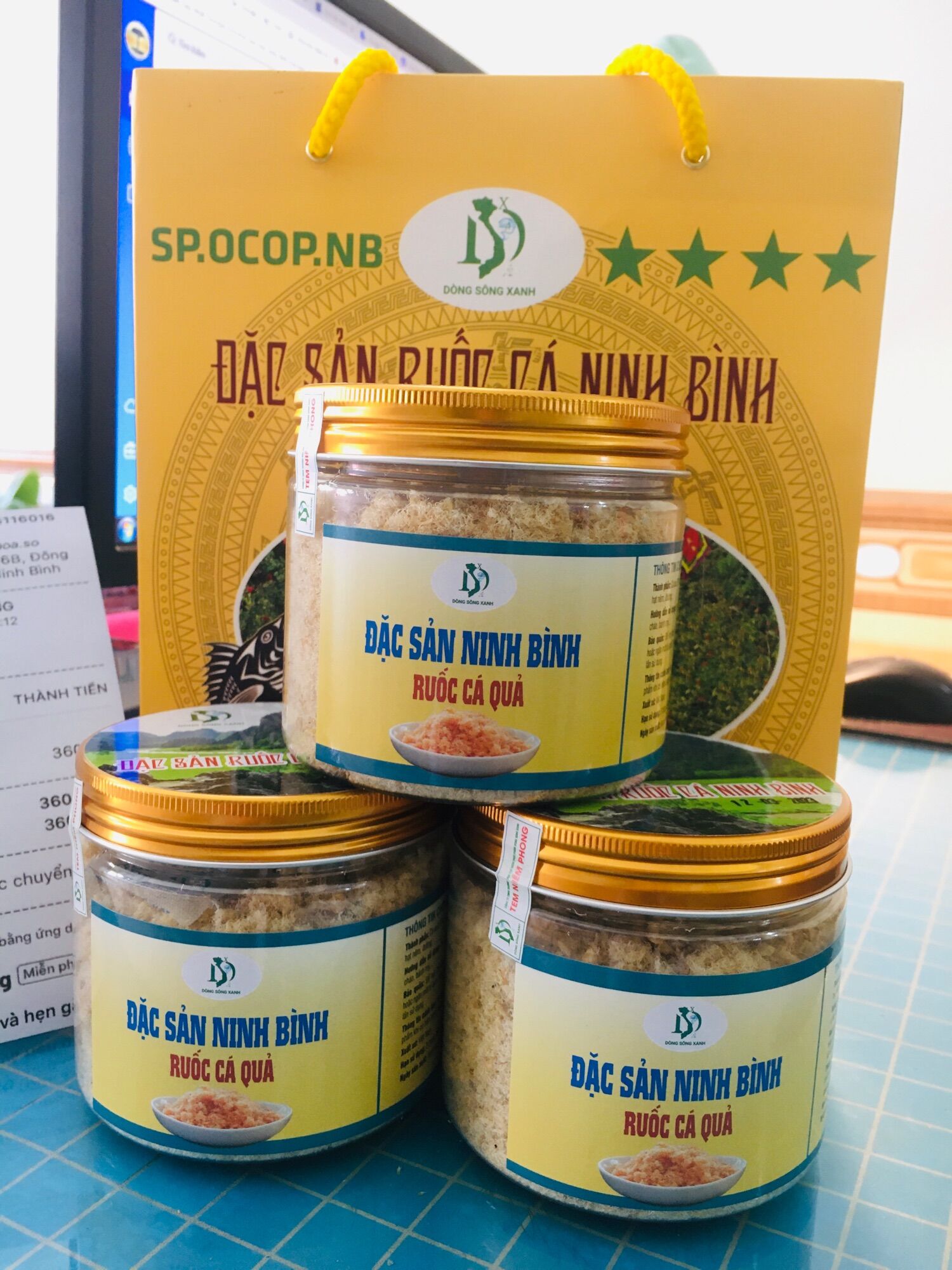 Ruốc - Chà bông cá quả từ 97% cá tươi - Đặc sản Ninh Bình