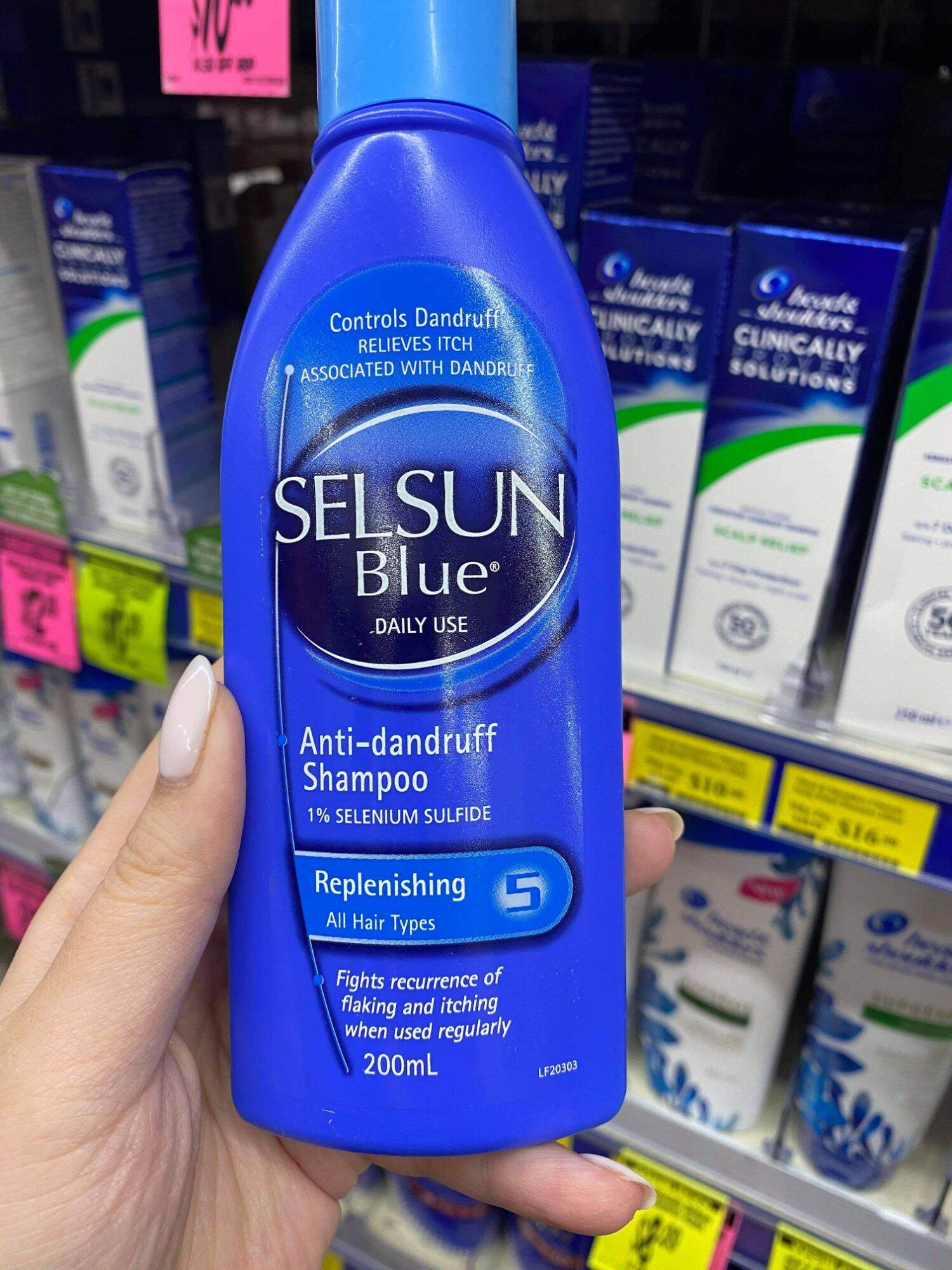 Dầu gội gàu nấm Selsun 200ml(Úc)