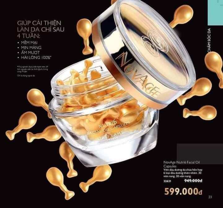 Viên Dầu dưỡng da
