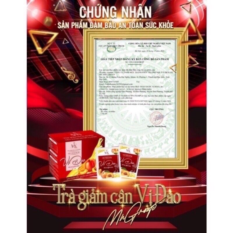 Trà Giảm Cân Vị Đào Đông Anh ( Hàng Công Ty )