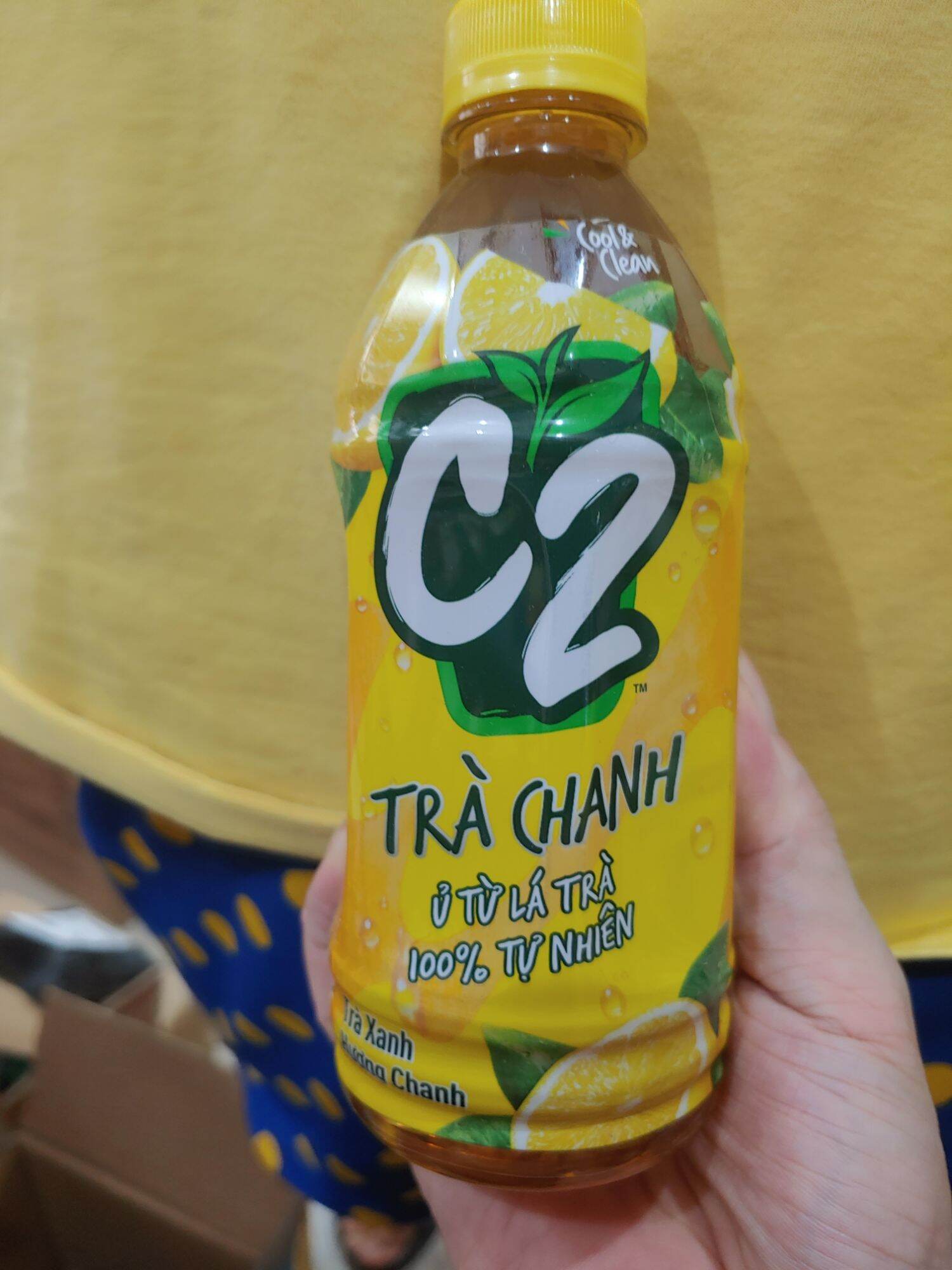 Trà chanh c2 chai 360ml