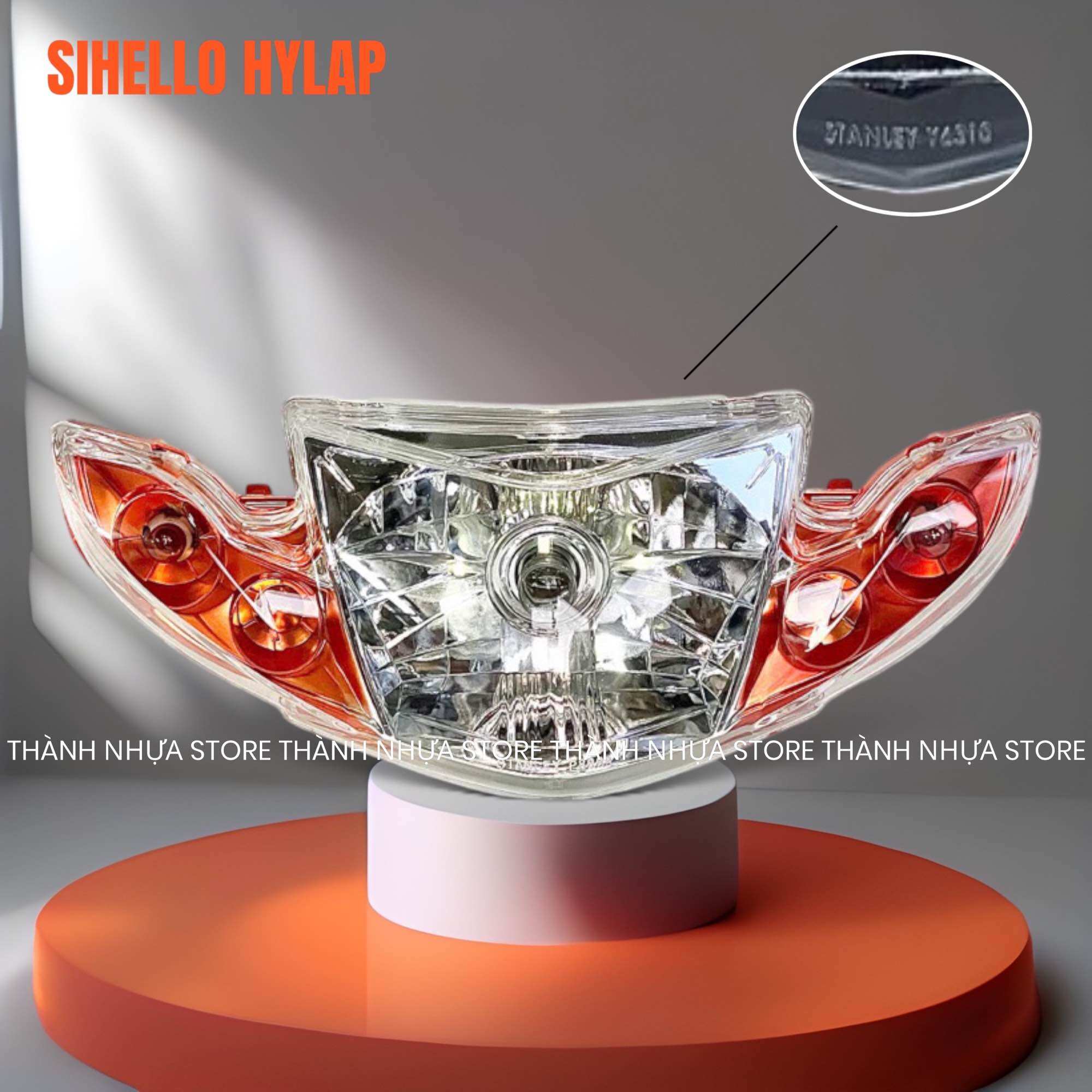 Bộ đầu đèn pha choá đèn sirius sihello hylap (tặng tem ốp)