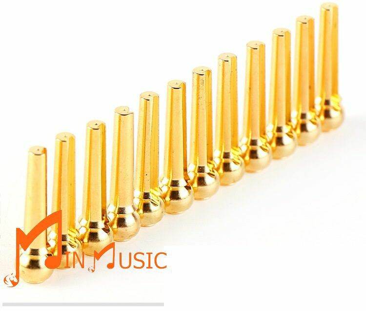 Bộ 6 Chốt Ghim Giữ Dây Đàn Guitar Đồng Thau