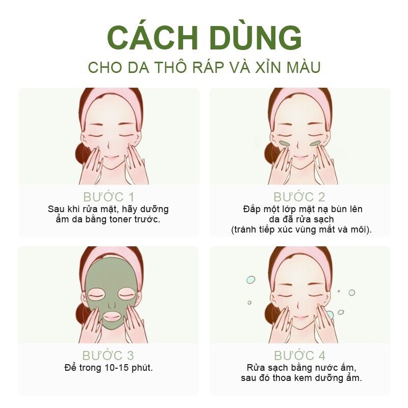 Mặt nạ bùn đậu xanh Laikou