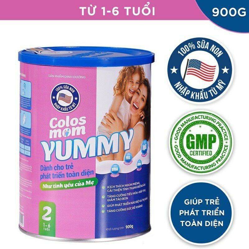 Sữa non colosmom yummy số 2 lon 900g