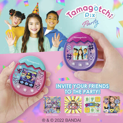 Tamagotchi Pix - Floral Máy nuôi thú ảo Bandai