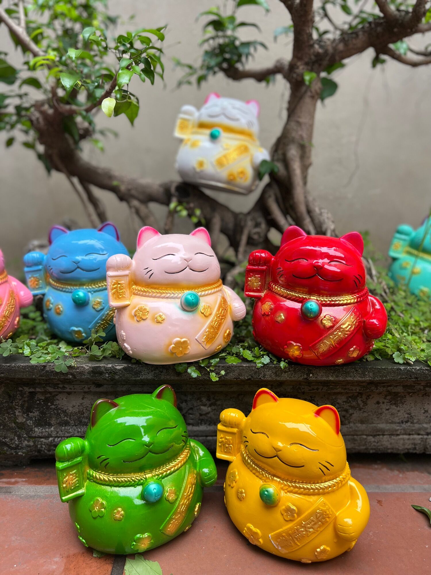 Heo đất tiết kiệm mẫu Mèo thần tài