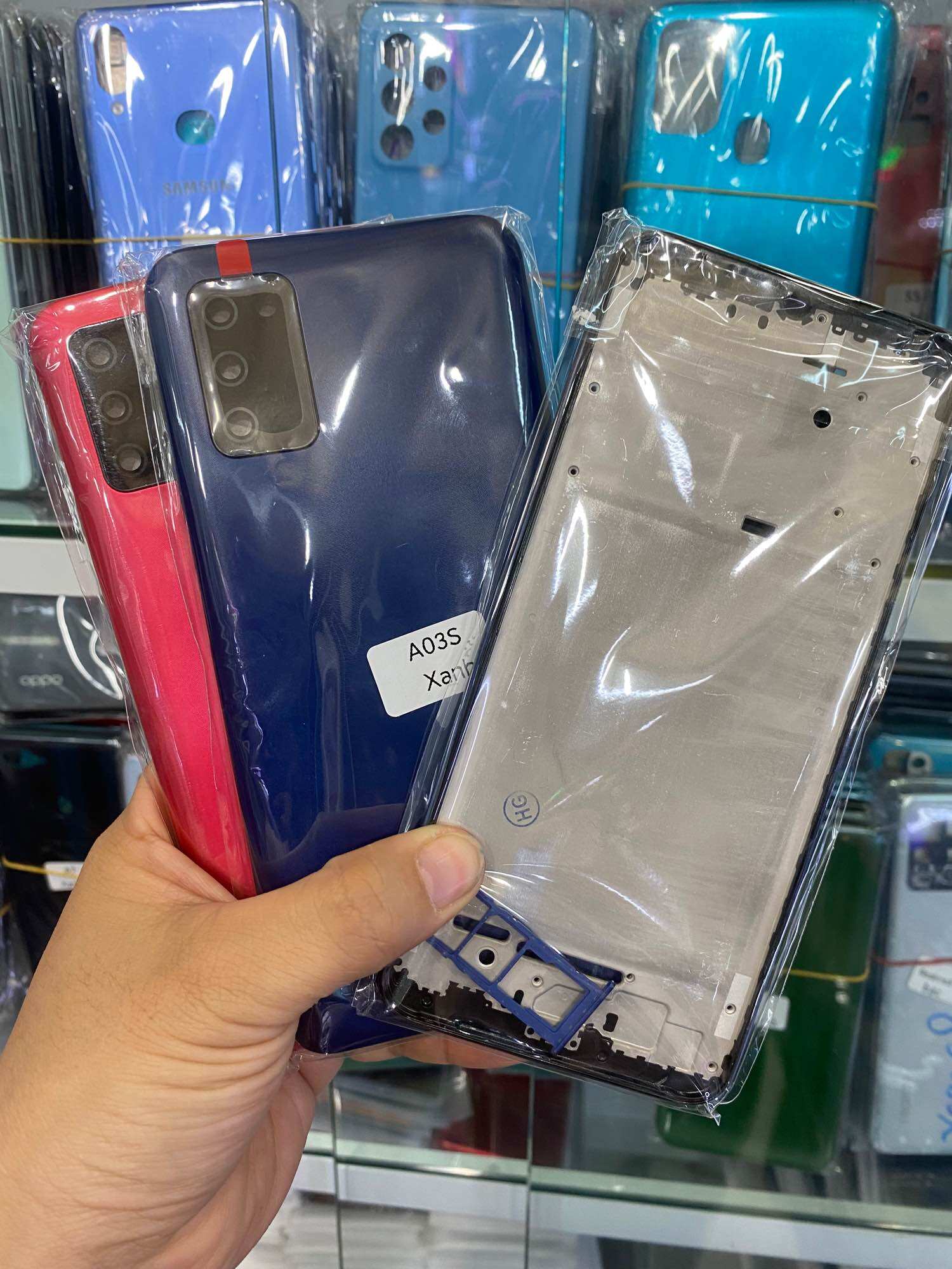 Vỏ full bộ samsung a03s