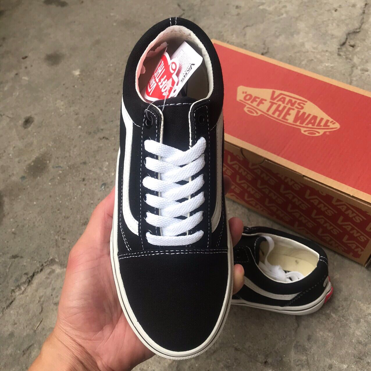 GIÀY V OLD SKOOL ĐEN (Full box, Bill)