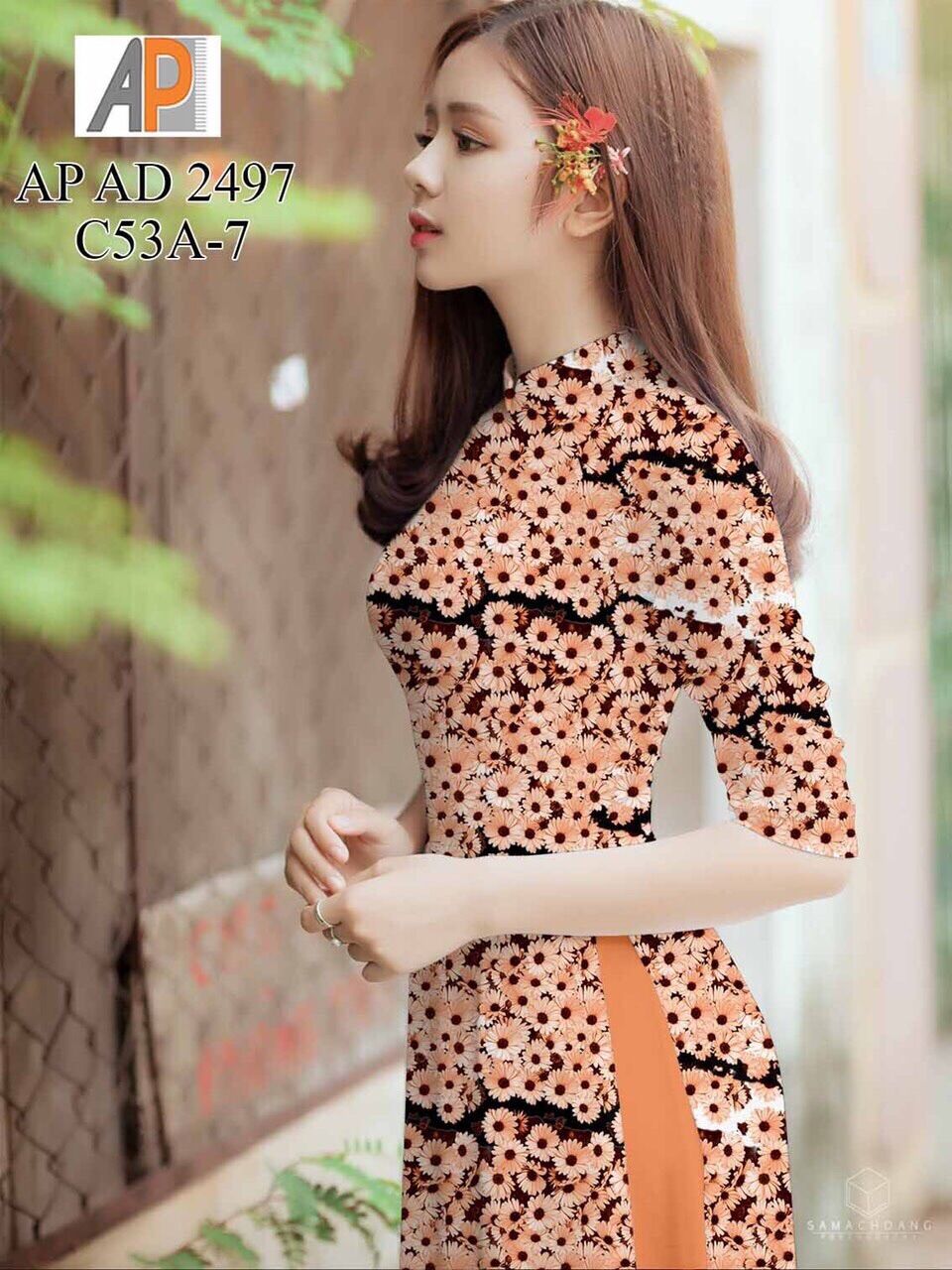 Vải áo dài bông đều