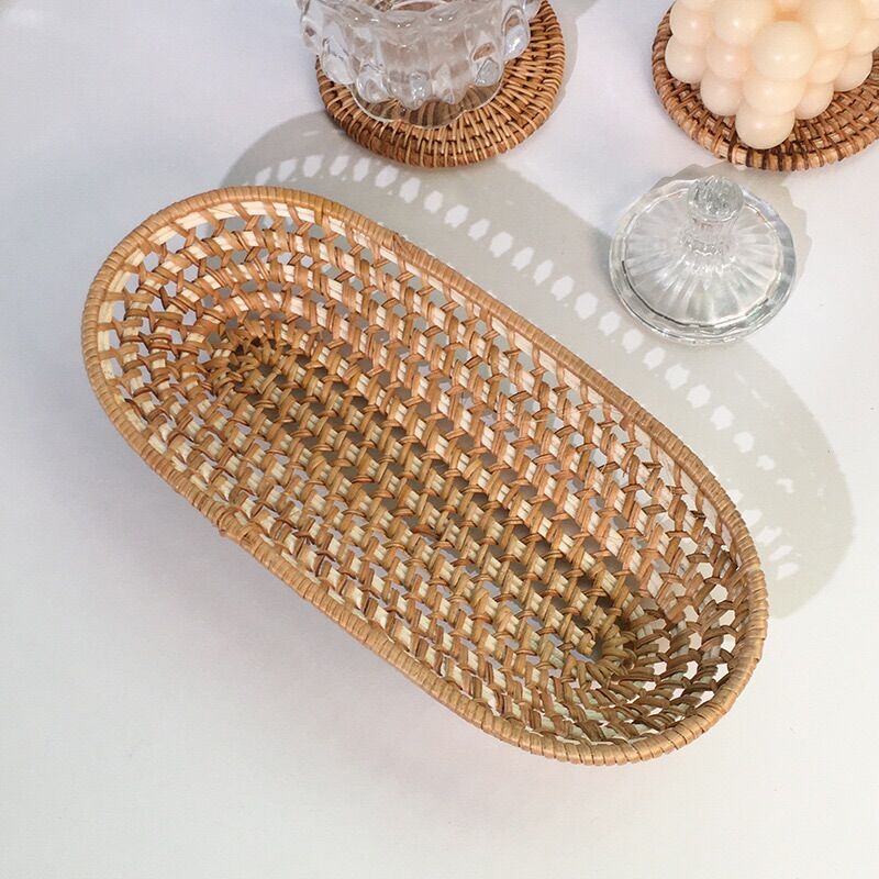 [GIỎ ĐỰNG ĐỒ MINI] Giỏ mây đựng đồ đa năng size nhỏ.