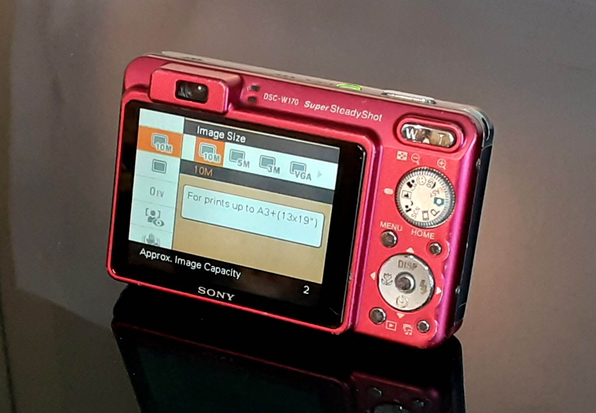 Máy ảnh kts Sony W170 Vintage ( 10.0 megapixel )
