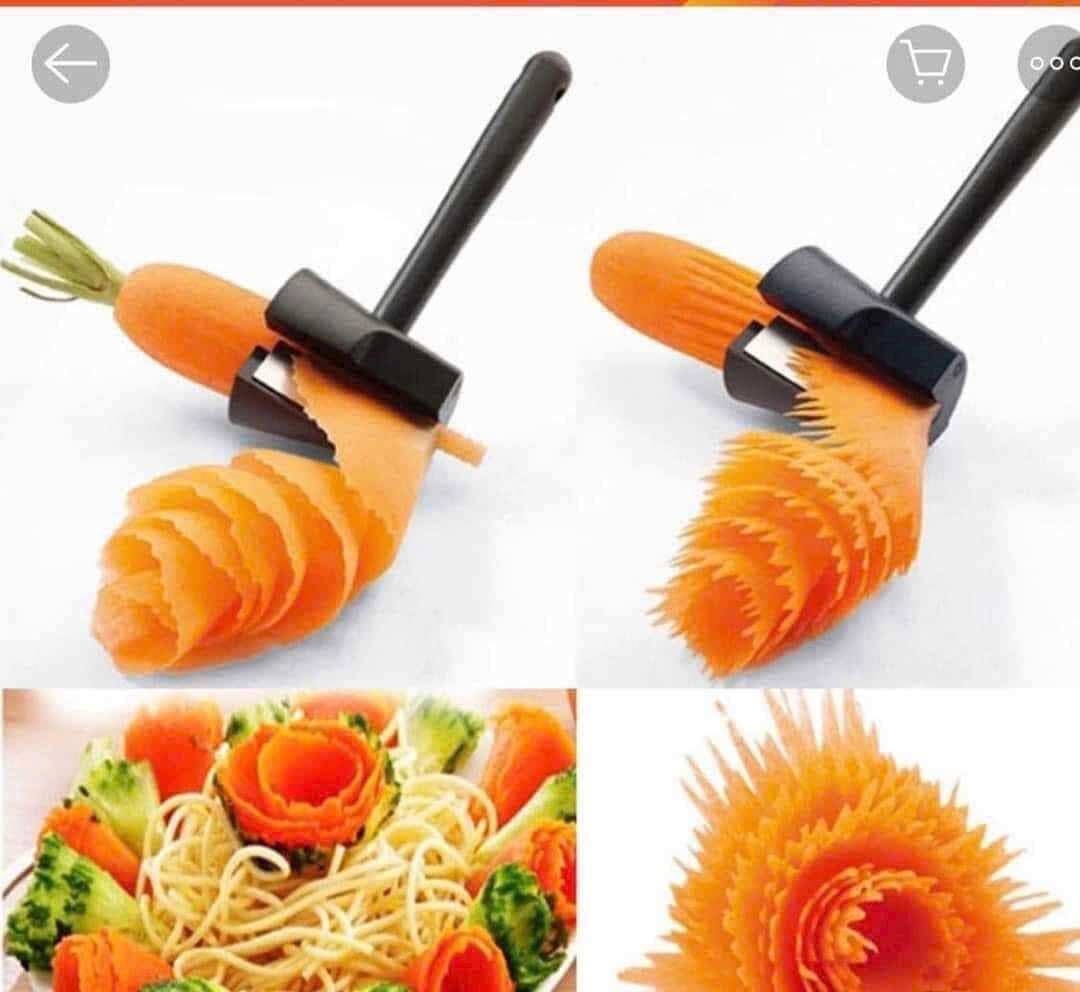 Dụng cụ xoáy tỉa hoa cà rốt