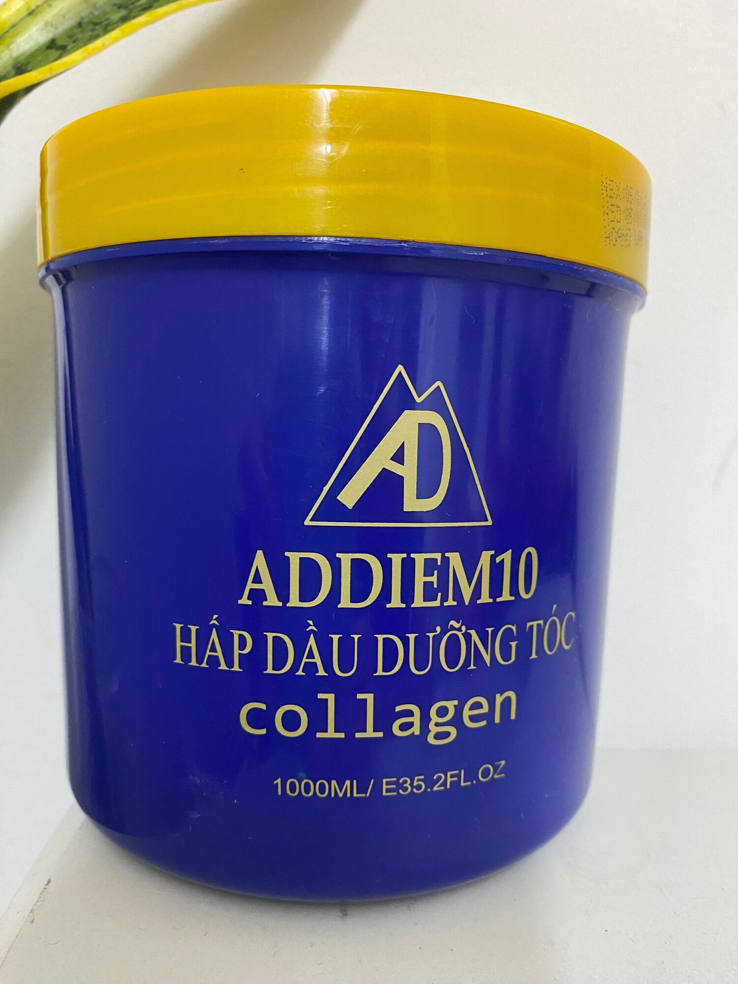 Dầu hấp tóc AD Hương phấn - Hấp dầu dưỡng tóc Collagen ADDIEM10 1000ml