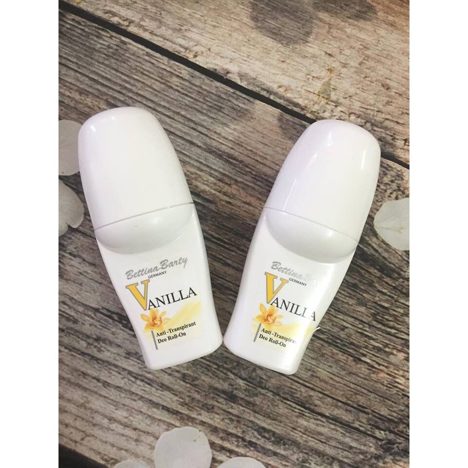 Lăn khử mùi Vanilla Bettina Barty của Đức/50ml