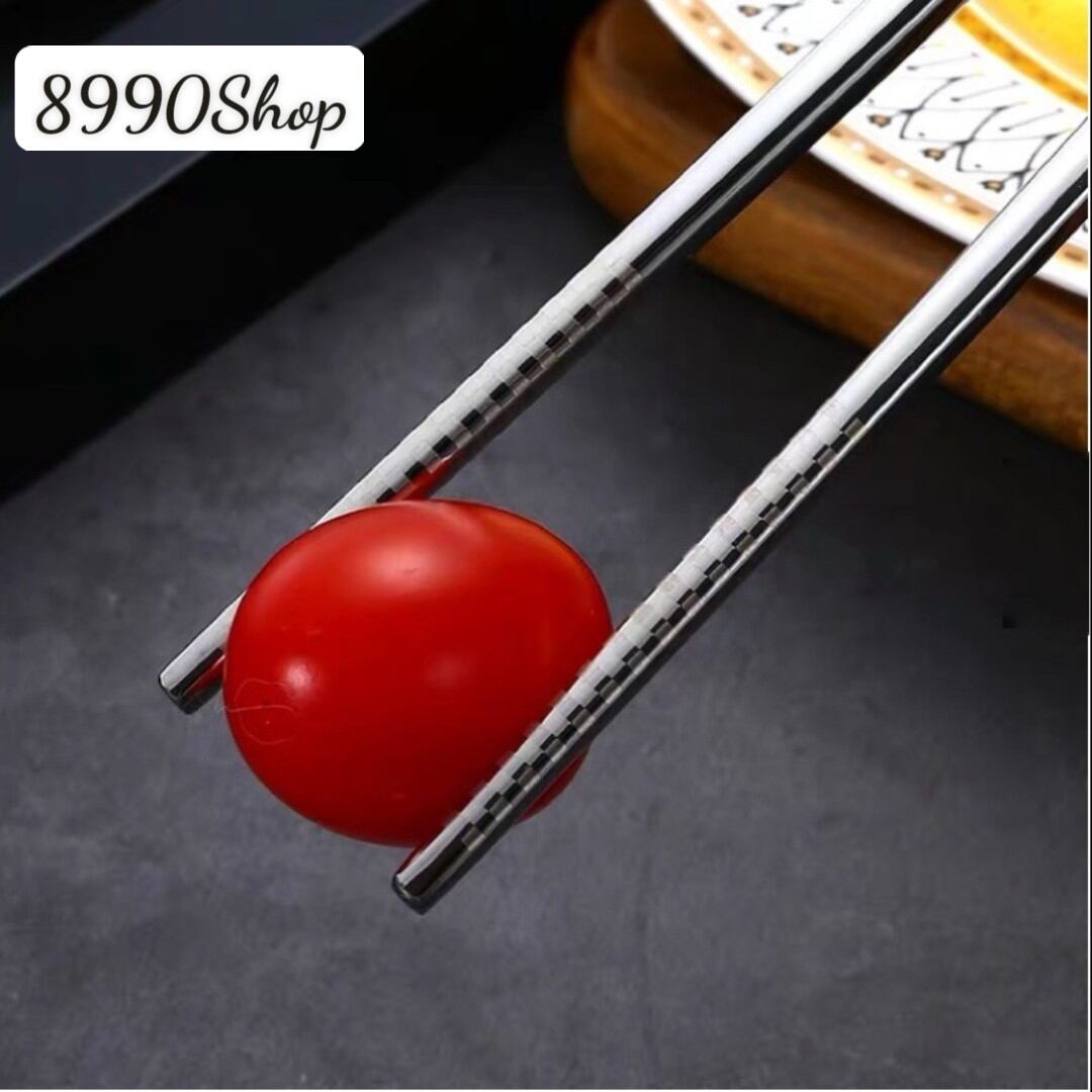Set 5 Đôi Đũa Inox Cao Cấp