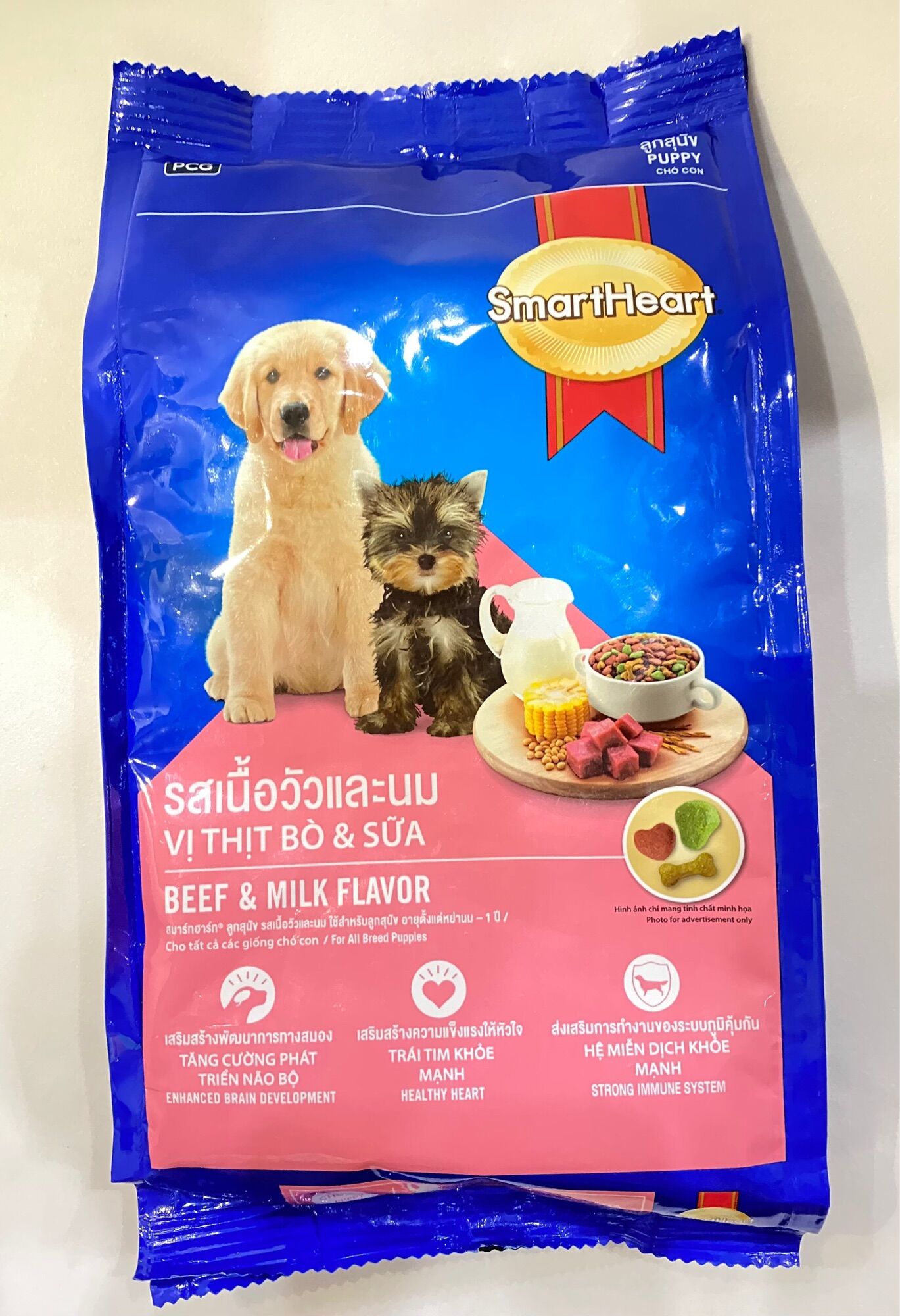 [HCM] Thức ăn hạt Smartheart Puppy 400g cho chó con