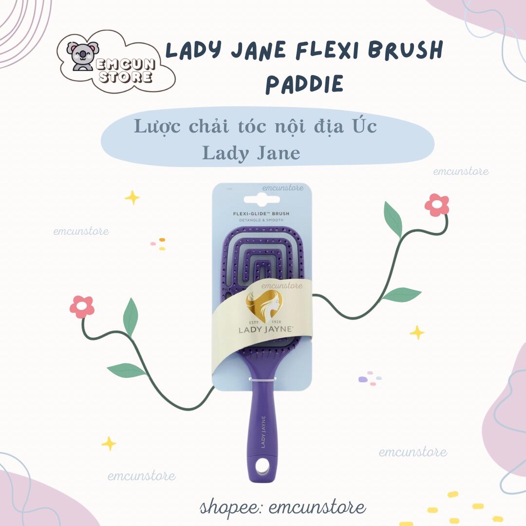 Lược gỡ rối tóc Lady Jane Brush nội địa Úc