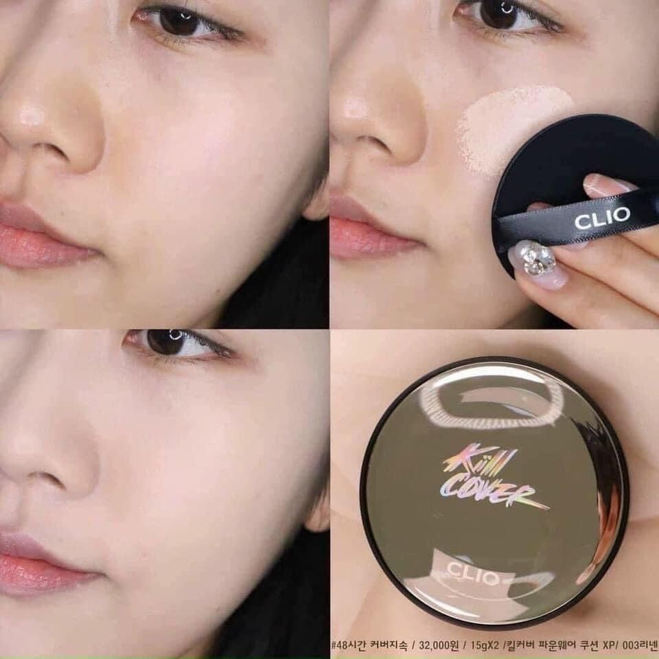 Set phấn nước Clio Kill Cover Founwear (kèm lõi)