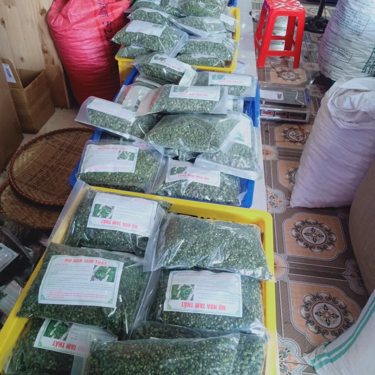 Nụ bao tử tam thất chuẩn Lào Cai ( gói 500g)