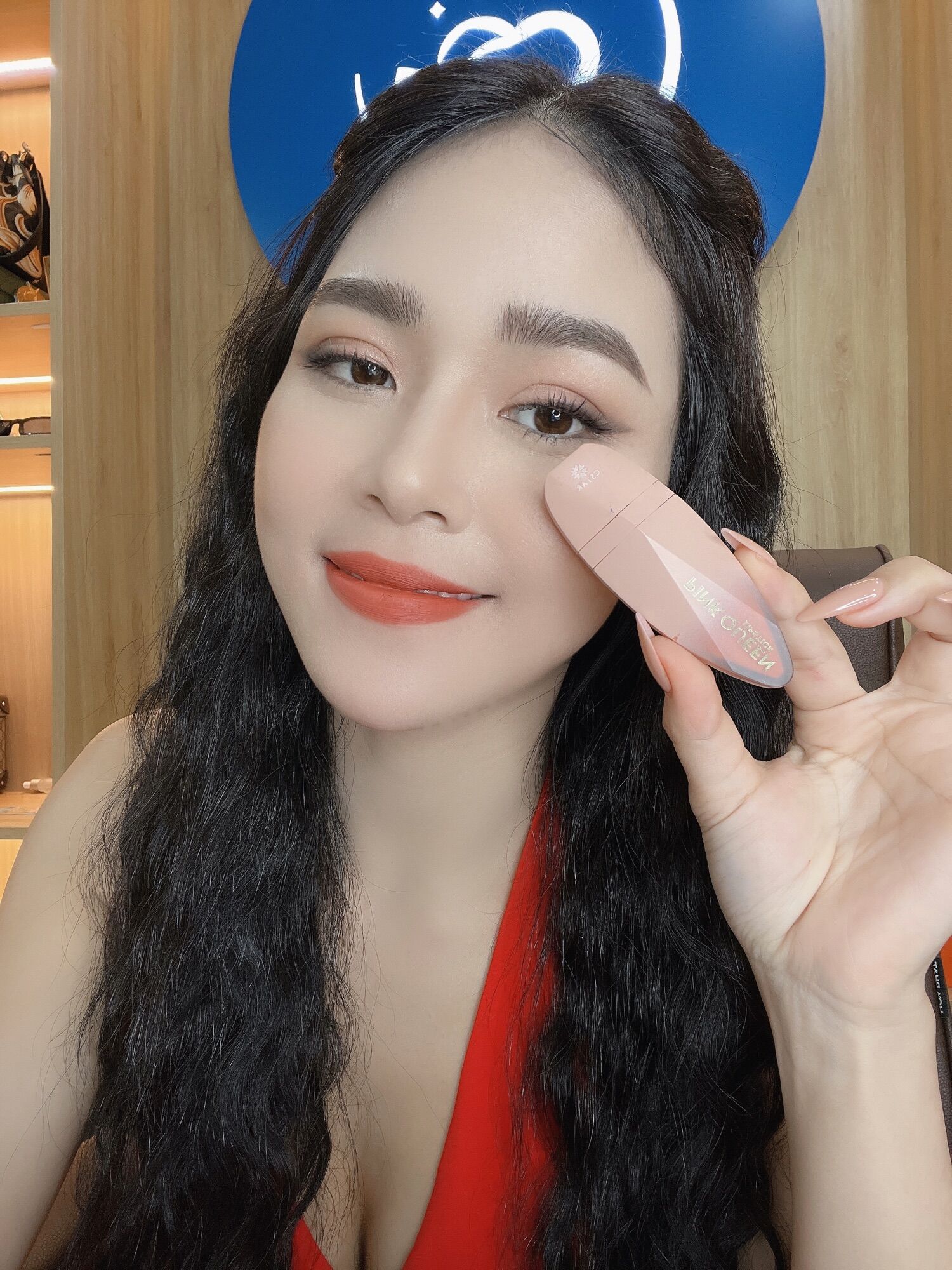 Son Siêu Lì Pink Queen ( Mã 06 Cam Đất )
