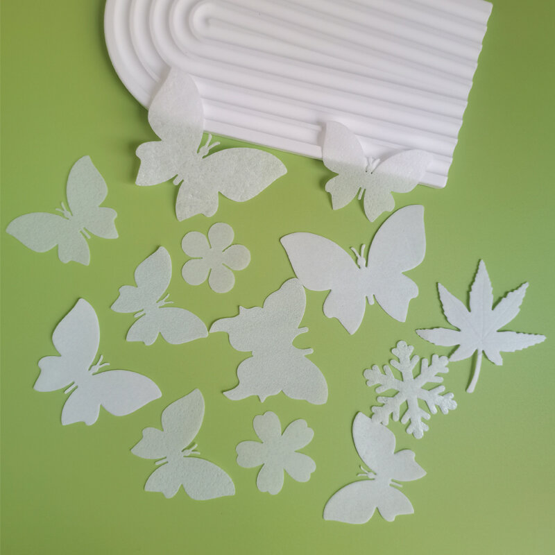 Giấy Wafer Giấy Gạo Nếp Bướm Giấy Wafer Hoa Giấy Kẹo Nhập Khẩu Bướm Giấy Wafer Hoa Cúc Nhỏ Bông Hoa Trang Trí Bánh Kem