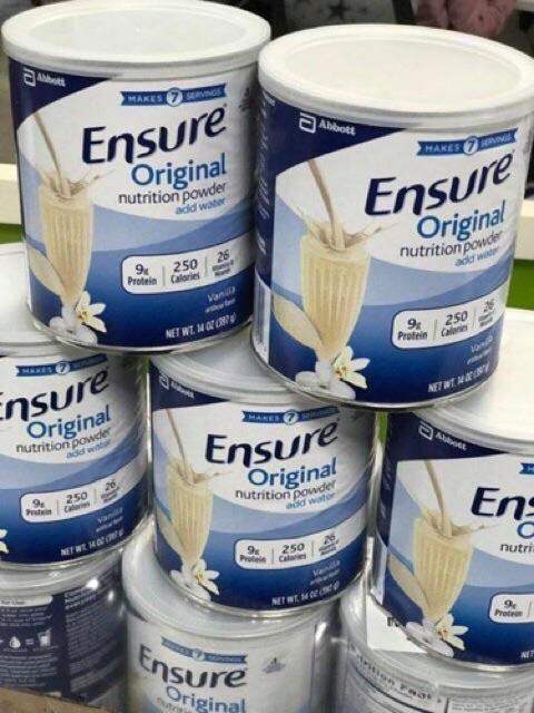 Lốc 6 Hộp Sữa bột ENSURE Original Nutrition Powder của MỸ 397g x 6 hộp