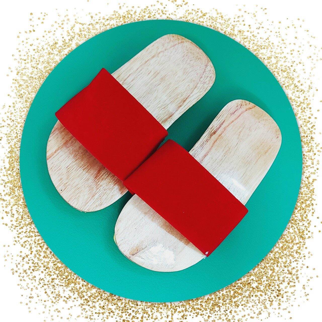 [HCM]Guốc gổ mộc cho bé cực kì đáng yêu