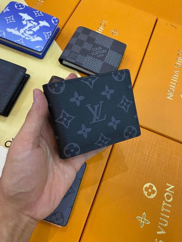 [Yêu thích❣️] Ví ngắn 𝕃𝕧 hoạ tiết monogram fullbox