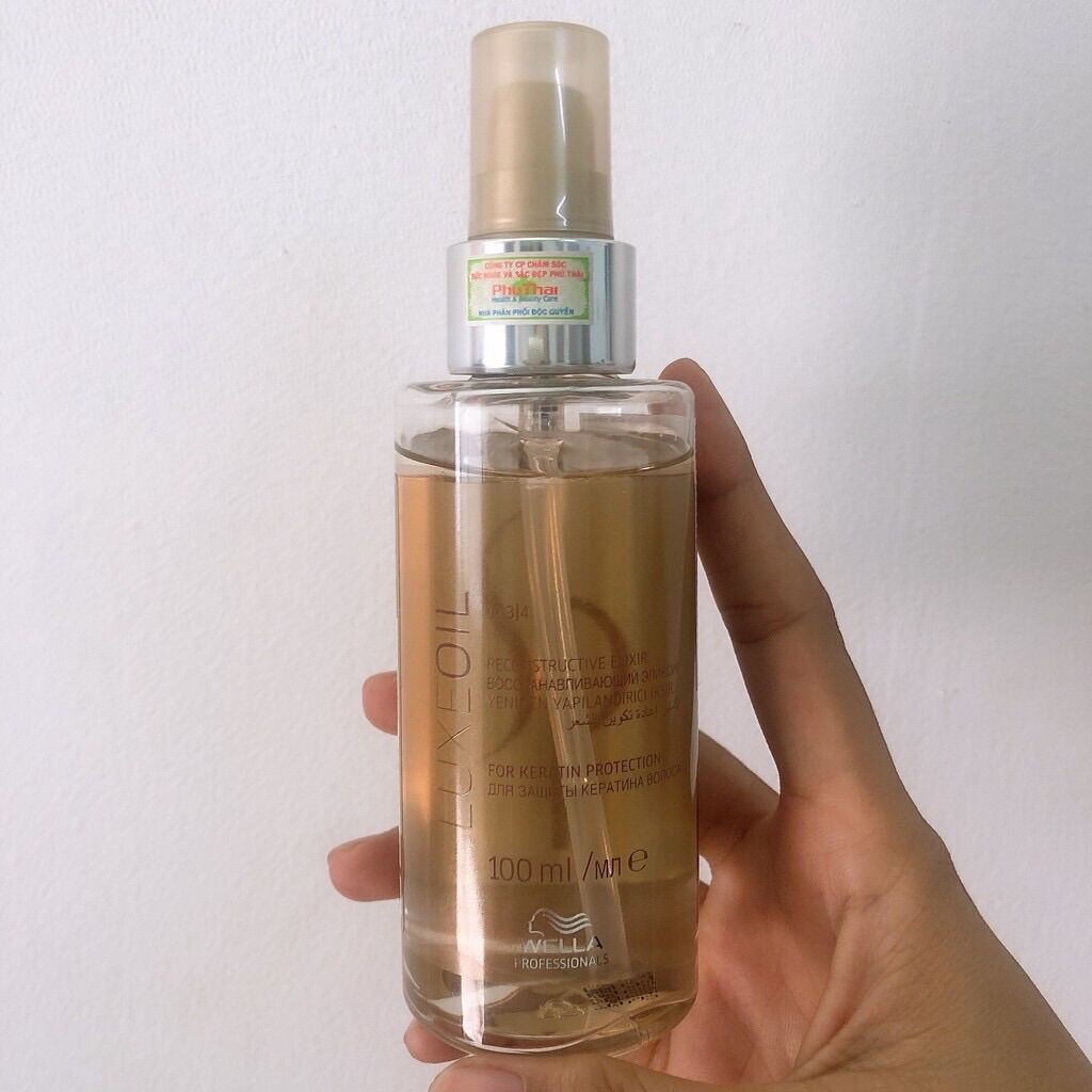 Tinh dầu phục hồi tóc SP Wella Luxe Oil 100ml ( New 2021 )