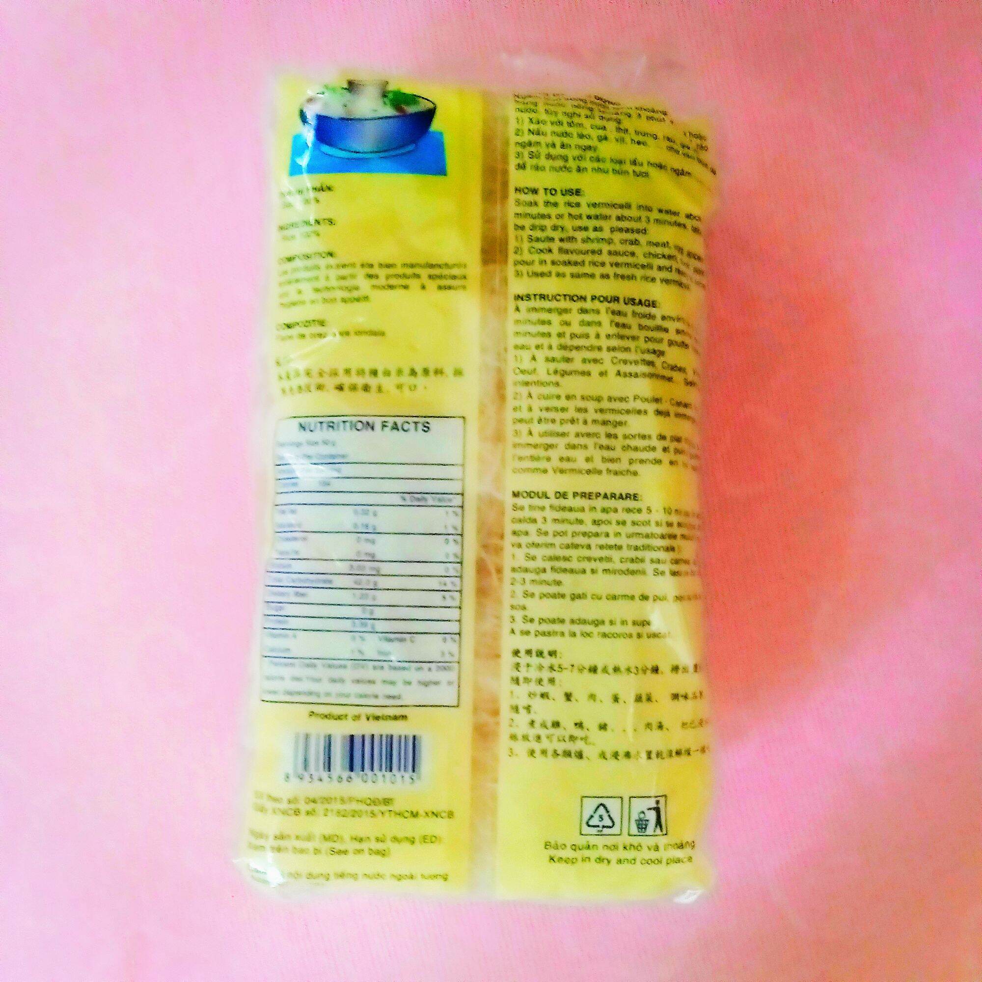 Bún gạo Bình Tây Bifoco 200 g