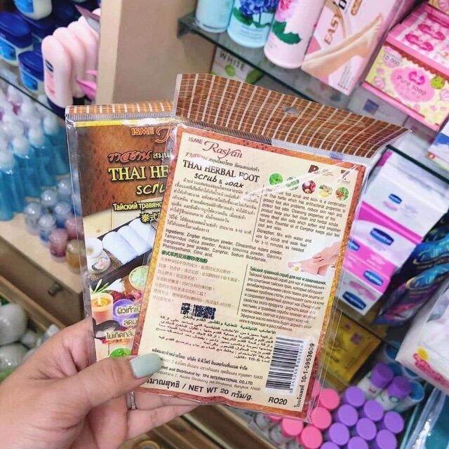 Muối Ngâm Chân Thảo Dược Herbal Isme Thái Lan